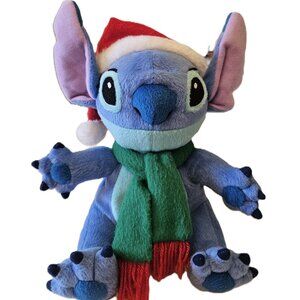 Festive Disney Stitch Plush Musical & Dancing